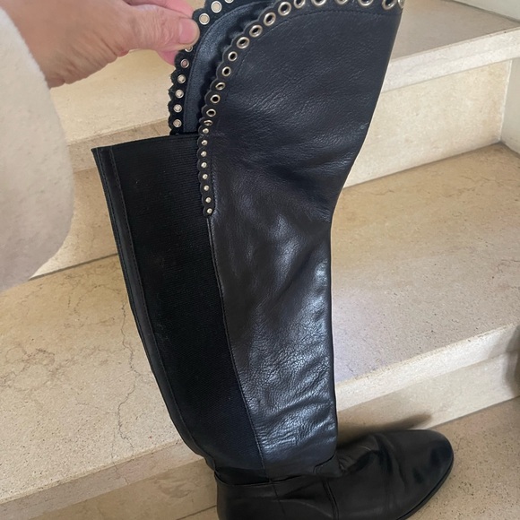 L K BENNETT LONDON KNEE BOOTS - Picture 1 of 11